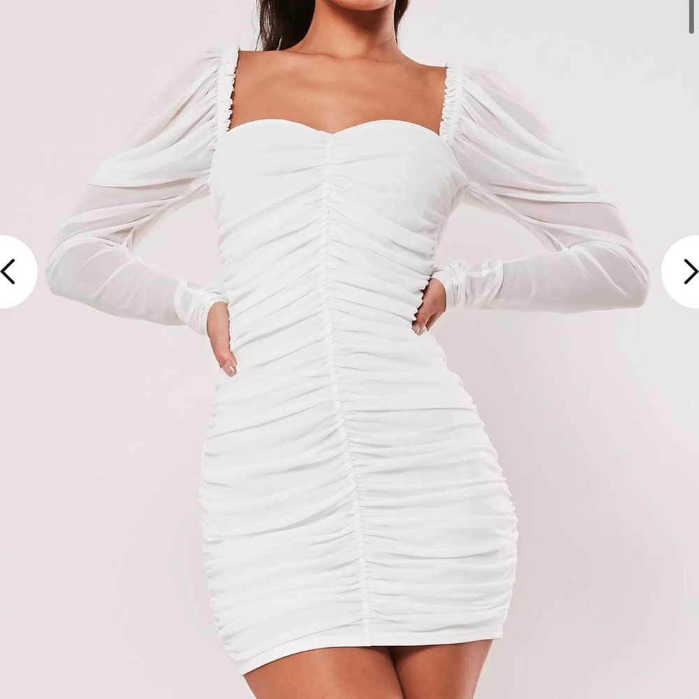Missguided Ruched Dress